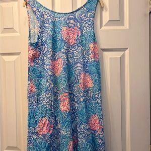 Lilly Pulitzer sleeveless tee shirt dress